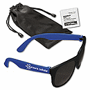 Matte Sunglasses & Lens Cleaning Wipe In A Pouch