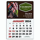3 w x 4 h 2017 Full-color Rectangle – Stick-up Calendar