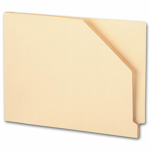 End Tab Diagonal Cut File Pocket, Manila 11 pt, 1  expansion - Office and Business Supplies Online - Ipayo.com