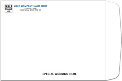 White Mailing Envelope