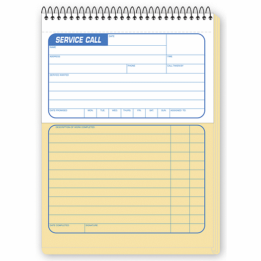 Service Call Slip/Service Order Book - Office and Business Supplies Online - Ipayo.com