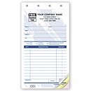 Get more detail than a cash register receipt! Versatile forms have plenty of space, so they're ideal for recording sales, credits, special orders, returns and more. Consecutive numbering available.