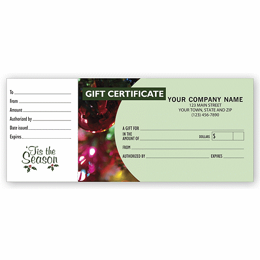 Gift Certificates, Holiday Ornament - Office and Business Supplies Online - Ipayo.com