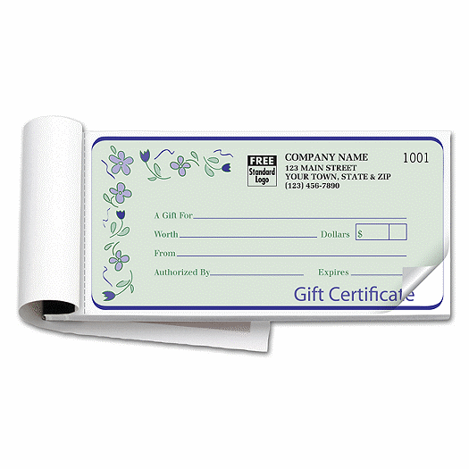 Spring Bouquet Book Gift Certificate - Office and Business Supplies Online - Ipayo.com
