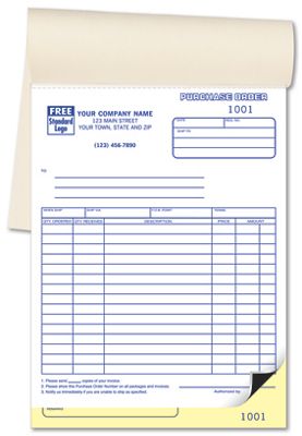 Classic Booked Purchase Orders with Carbons