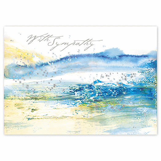 Peaceful Healing Sympathy Cards