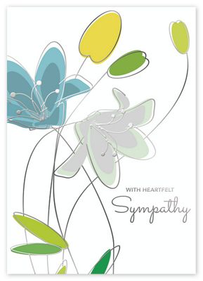 Celebrate Life Sympathy Cards