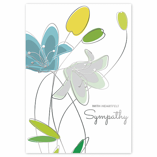 Celebrate Life Sympathy Cards