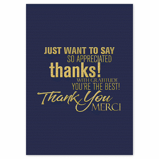 Above & Beyond Thank You Cards