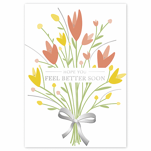 Fragrant Wishes Get Well Cards