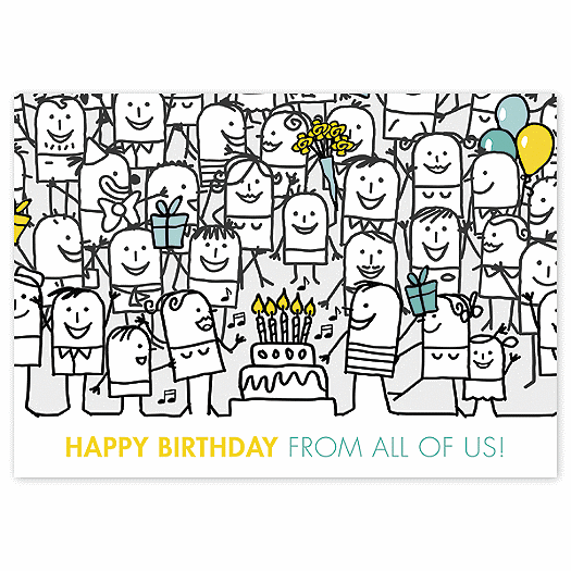 Birthday Bunch Greeting Cards