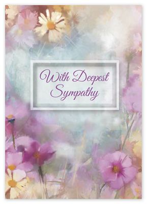 Soft Sentiment Sympathy Cards