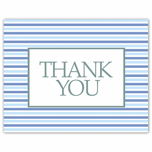 Salute You Thank You Note Cards