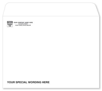 White Mailing Envelope