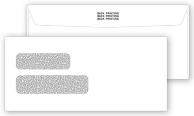 Double Window Confidential Envelope - Office and Business Supplies Online - Ipayo.com