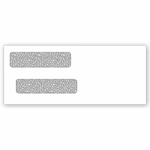 Double Window Envelope 8 5/8 x 3 5/8 - Office and Business Supplies Online - Ipayo.com