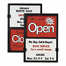 14 x 20 Open/Closed Sign Kit