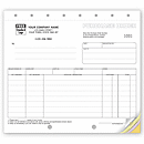 8 1/2 x 7 Purchase Orders, Classic Design, Small Format