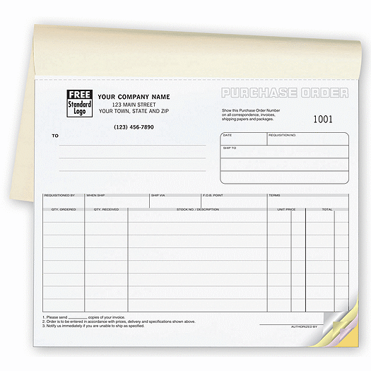 Purchase Orders - Classic Small Booked