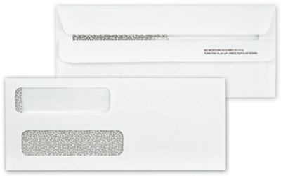 Check Envelopes, Double Window, Self Seal