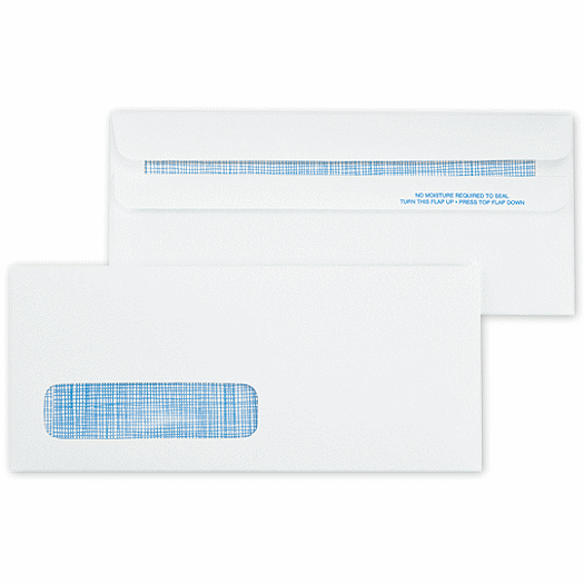 Single Window Confidential Envelope Self Seal 92508