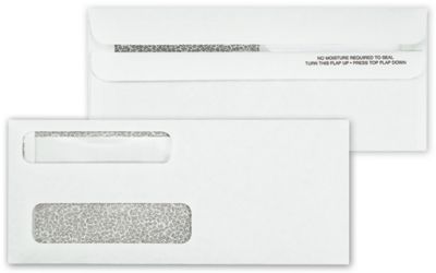 Double Window Envelope Self Seal 8 5/8 x 3 3/4 - Office and Business Supplies Online - Ipayo.com