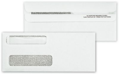 Double Window Envelope Self Seal 8 5/8 x 3 5/8