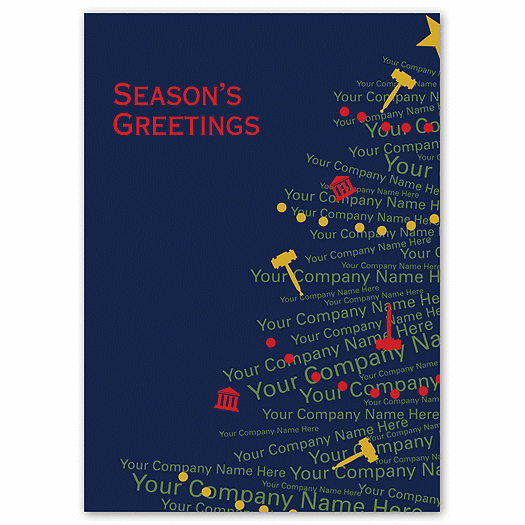 Custom Printed Holiday Greeting Cards - Legal - Office and Business Supplies Online - Ipayo.com