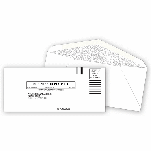 #9 Business Reply Envelope