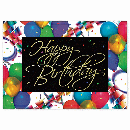 Celebration Happy Birthday Cards