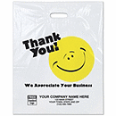 Smile,  Thank You!  Plastic Bags, 15 x 4 x 18