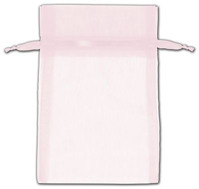 Pink Organza Bags, 4 x 6