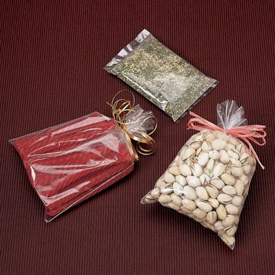 Clear Flat Polyethylene Bags, 1.5 Mil,  3 x 4' - Gifts Baskets Wholesale Supplies Shop