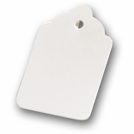 White Tags, 2 3/16 x 1 7/16