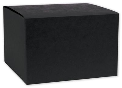 Black Embossed Gift Boxes, 9 x 4 1/2 x 4 1/2' - Gifts Baskets Wholesale Supplies Shop