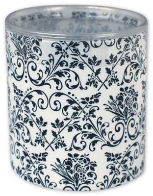 White Damask Favor Boxes, 3 ' Dia x 3' Height - Gifts Baskets Wholesale Supplies Shop