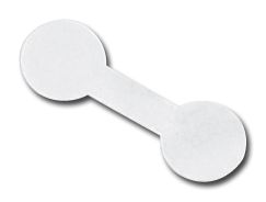 White Ring Tags, 1/2 x 1 1/2' - Gifts Baskets Wholesale Supplies Shop
