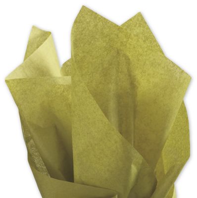 Solid Tissue Paper, Cactus Green, 20 x 30' - Gifts Baskets Wholesale Supplies Shop
