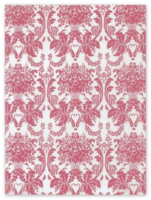 Honeysuckle Damask Tissue Paper, 20 x 30' - Gifts Baskets Wholesale Supplies Shop