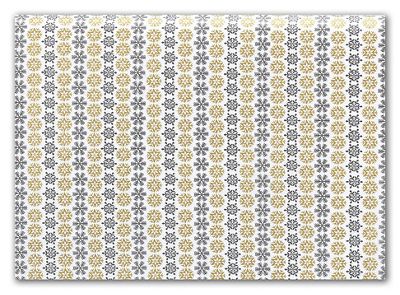Black & Gold Snowflake Tissue Paper, 20 x 30