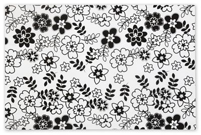 Retro Floral Tissue Paper, 20 x 30' - Gifts Baskets Wholesale Supplies Shop