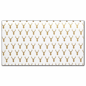 Rustic Deer Gold Metallic Tissue Paper, 20 x 30