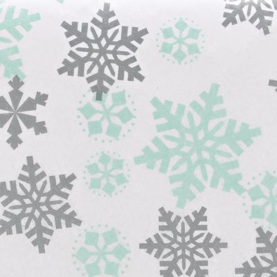 Turquoise & Silver Flakes Tissue Paper, 20 x 30' - Gifts Baskets Wholesale Supplies Shop