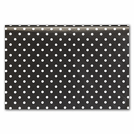 White Dots on Black Tissue Paper, 20 x 30