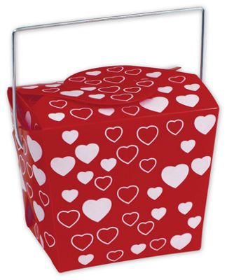 Red Heart Event Boxes, 4 x 3 1/2 x 4' - Gifts Baskets Wholesale Supplies Shop