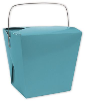 Turquoise Event Boxes, 2 3/4 x 2 x 2 1/2' - Gifts Baskets Wholesale Supplies Shop