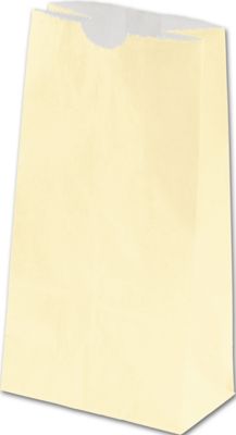 Cream SOS Bags, 4 1/4 x 2 3/8 x 8 3/16' - Gifts Baskets Wholesale Supplies Shop