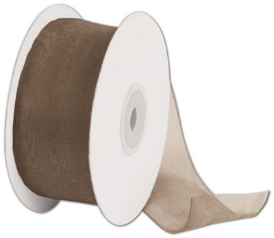 Organdy Turftan Ribbon, 1 1/2 x 50 Yds