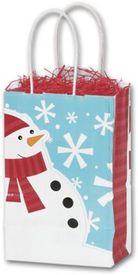 Whimsy Winter Shoppers, 5 1/4 x 3 1/2 x 8 1/4' - Gifts Baskets Wholesale Supplies Shop