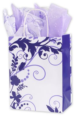 Wisteria Cub Shoppers, 8 x 4 3/4 x 10 1/2' - Gifts Baskets Wholesale Supplies Shop